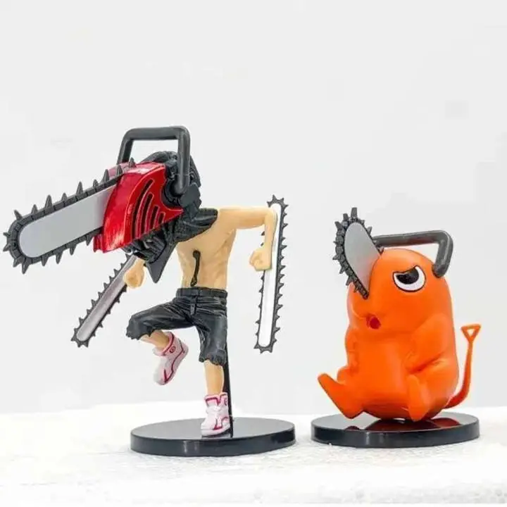 Chainsaw Man Set X 2 Figuras 10cm en Bolsa Denji Pochita Anime C2048