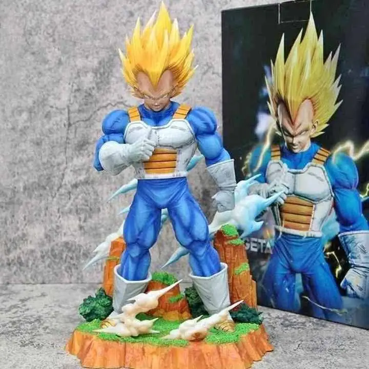 Vegeta SSJ2 Figura 34cm en Caja Anime Dragon Ball Z D3044
