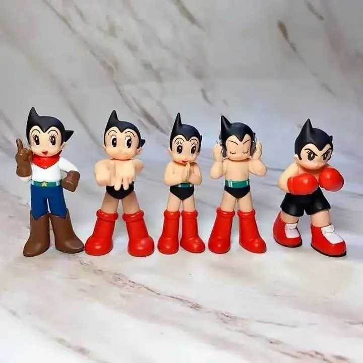 Astroboy Set X 5 Figuras 8cm en Caja Anime A4513