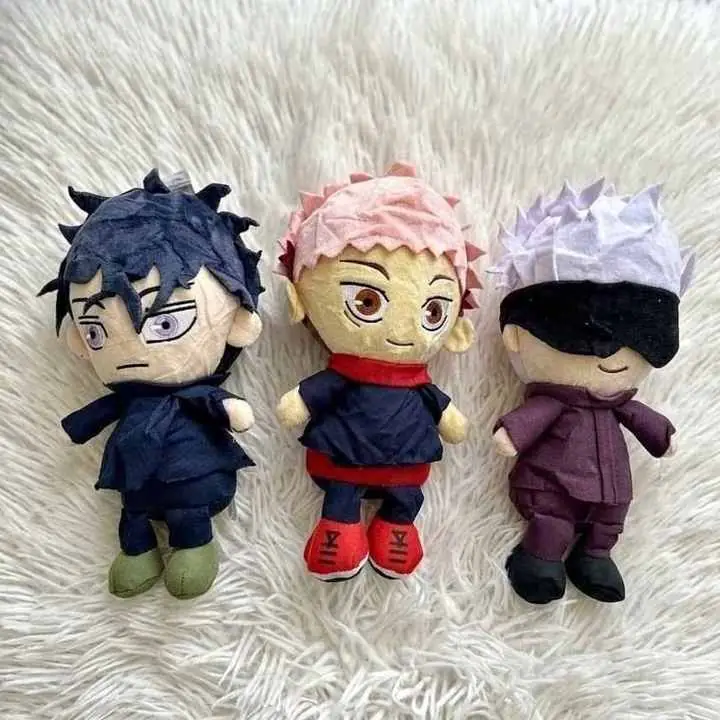 Megumi Gojo Itadori peluche 19cm Precio C/U Anime Jujutsu Kaisen A9142