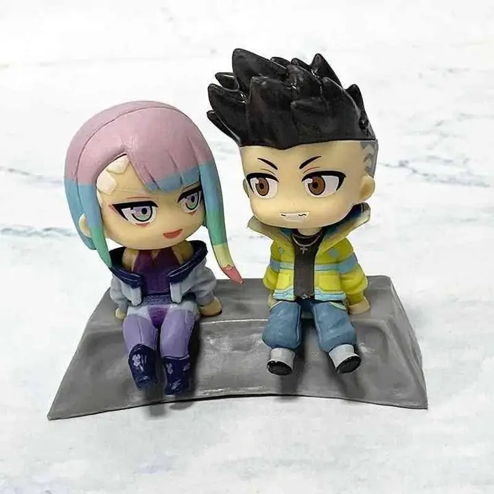 David y Lucy Figura 8cm en Bolsa Anime Cyberpunk: Edgerunners A4079
