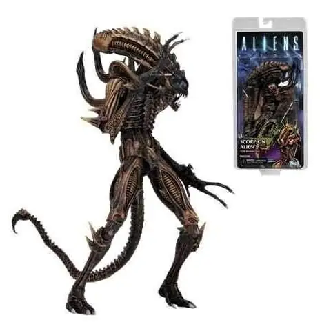 Scorpion Alien Figura de Acción 19cm en Blister + Comic Book Aliens Cine Peliculas L9174