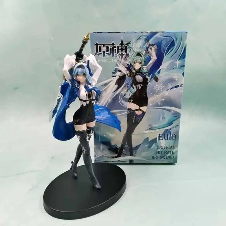 Eula Lawrence Figura 18cm en Caja Videojuego Genshin Impact G1502