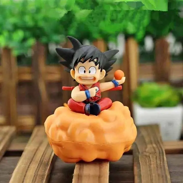 Goku Niño en Nube Kintom Figura 10cm en Bolsa Anime Dragon Ball D2372