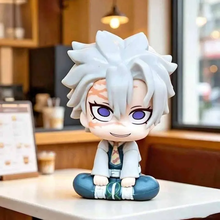 Sanemi Shinazugawa Figura Look Up 10cm en Bolsa Anime Demon Slayer K0833