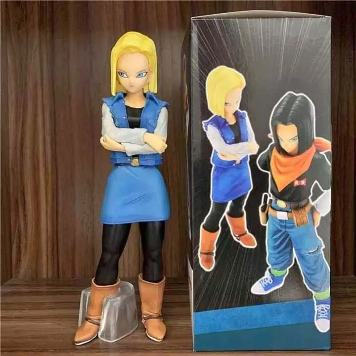 Androide 18 Figura 25cm en Caja Anime Dragon Ball D2652