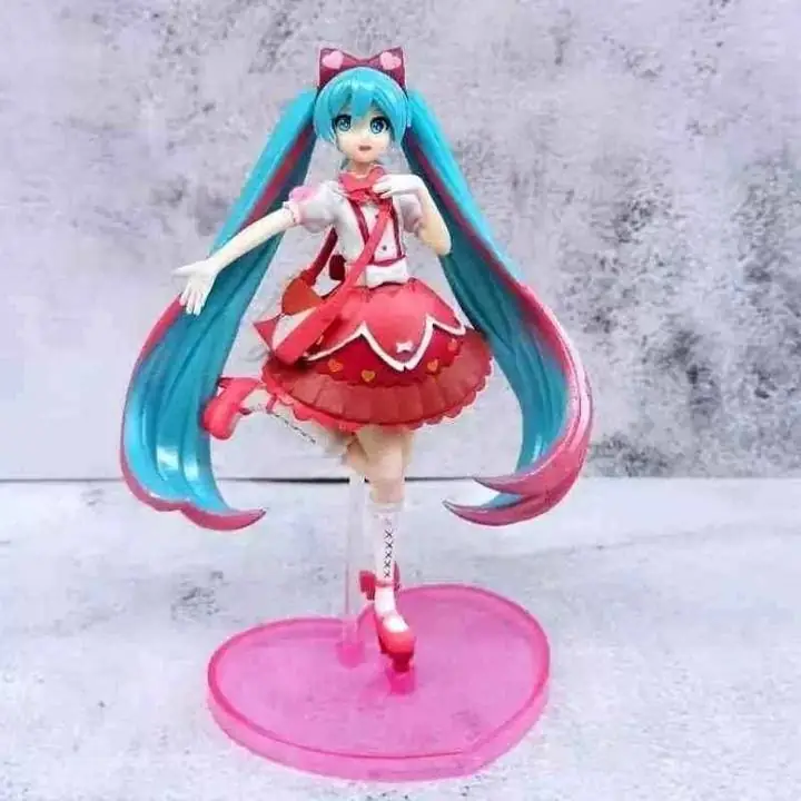 Hatsune Miku Ribbon Heart Figura 17cm en Bolsa Anime M8281