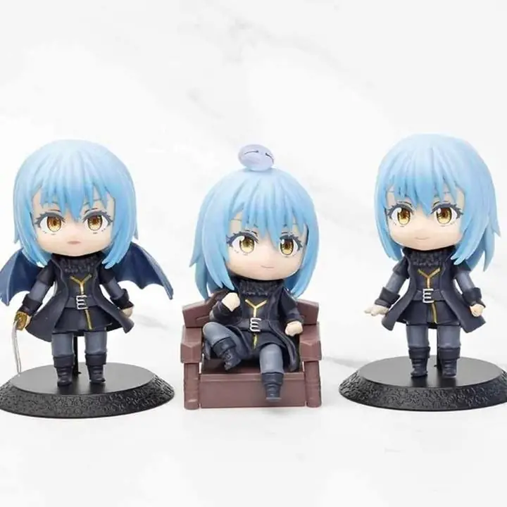 Tensei Shitara Slime Datta Set X 3 Figuras 10cm Rimoru en Bolsa Anime A1521