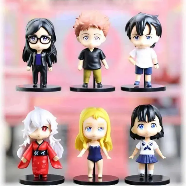 Summer Time Rendering set X 6 Figuras 10cm en Bolsa Anime A1989