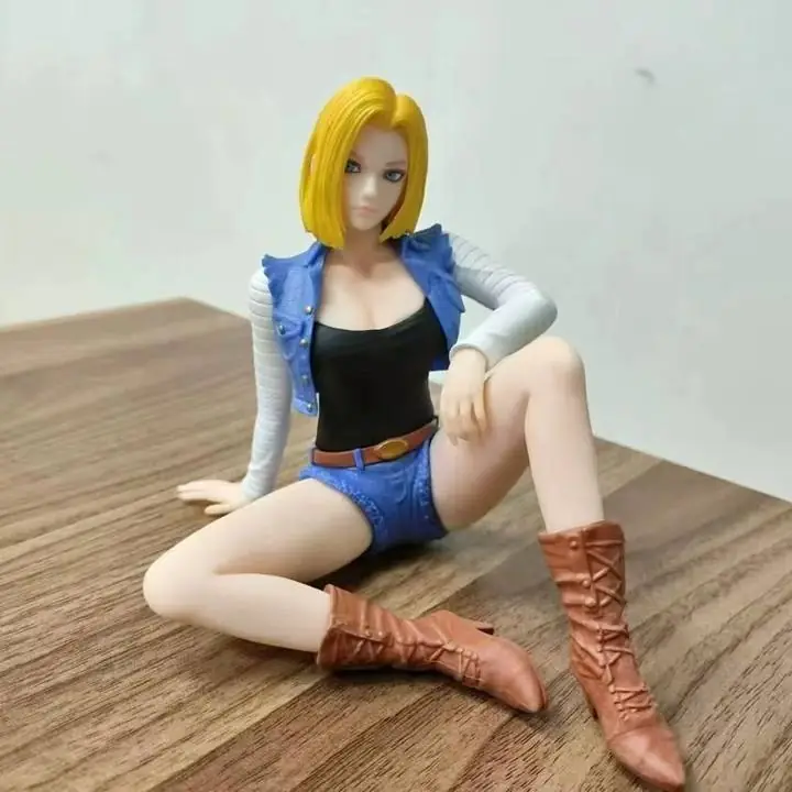 Androide 18 Figura 13cm en Caja Anime Dragon Ball Z D3639