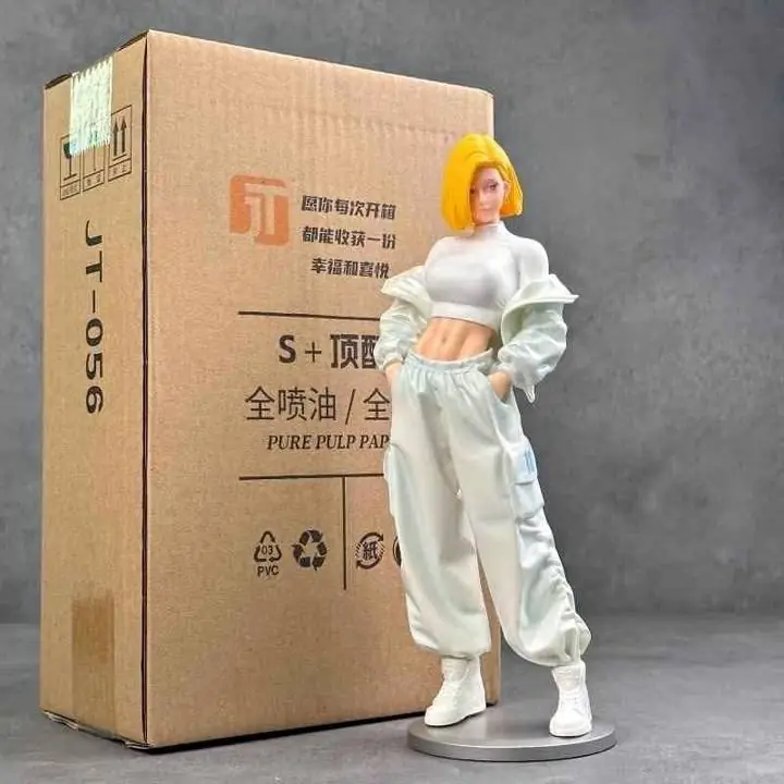 Androide 18 Sport Outfit Figura 16cm en Caja Anime Dragon Ball Z D4604