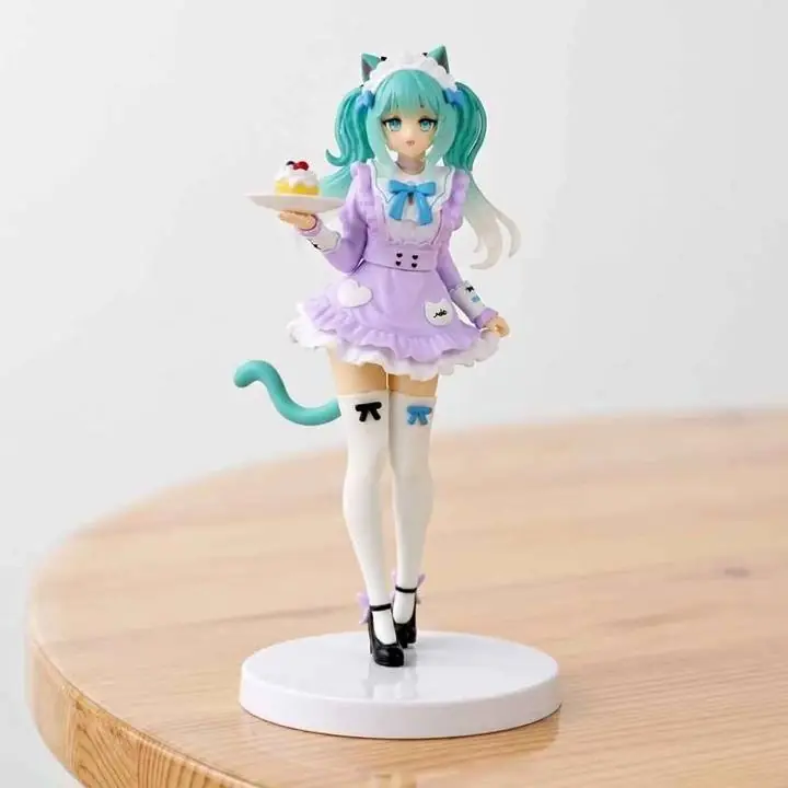 Hatsune Miku Maid Ver. Figura 19cm en Bolsa Anime Vocaloid M5567