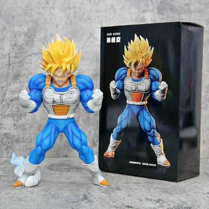 Goku Dai San Dankai Supersaiyan 3 Musculoso Figura 25cm en Caja Anime Dragon Ball D2425
