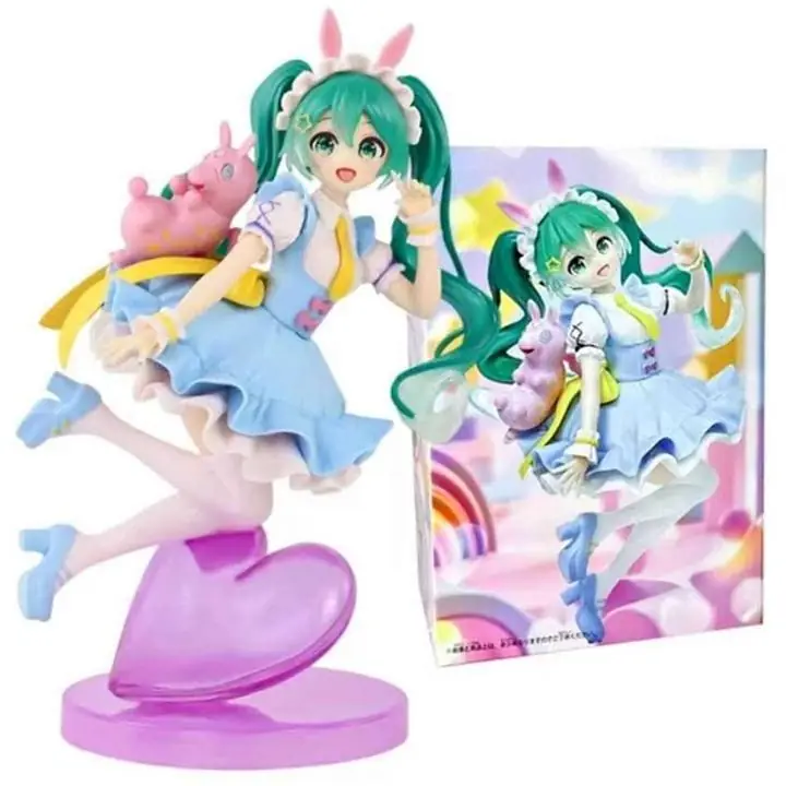 Figura Hatsune Miku Vocaloid Anime 20cm en Caja Colección M5229