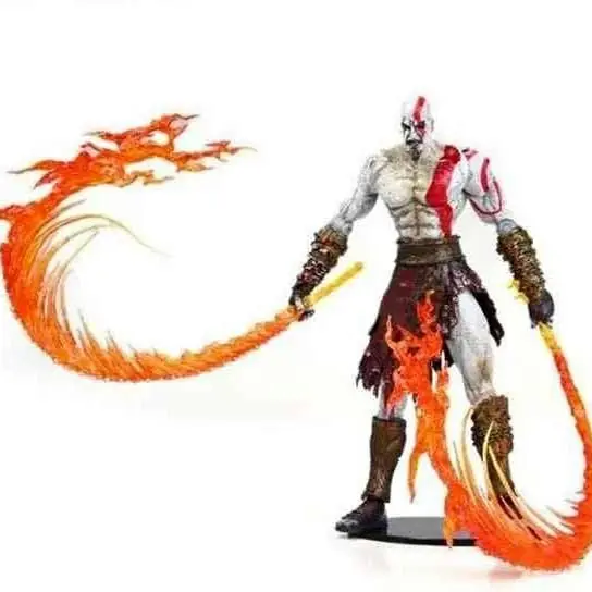 Kratos God Of War 2 - Flaming Blades Figura de Acción 18cm G8852