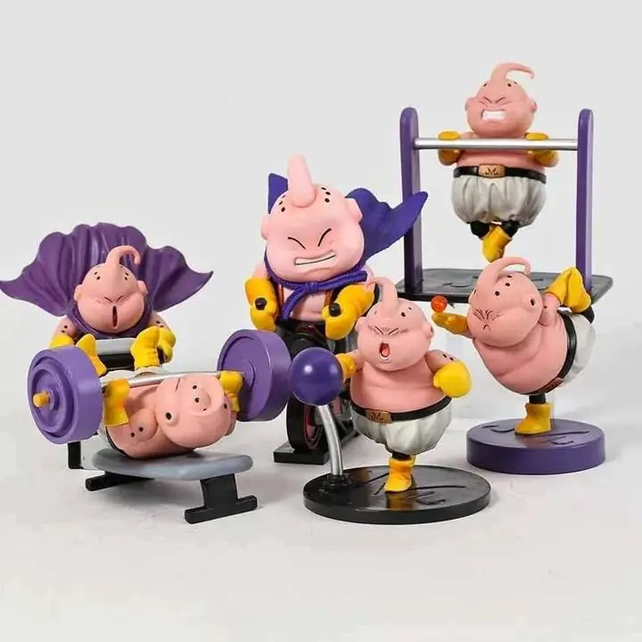 Majin Buu Gordo Set X 5 Figuras 7-12cm en Bolsa Anime Dragon Ball Z D2485