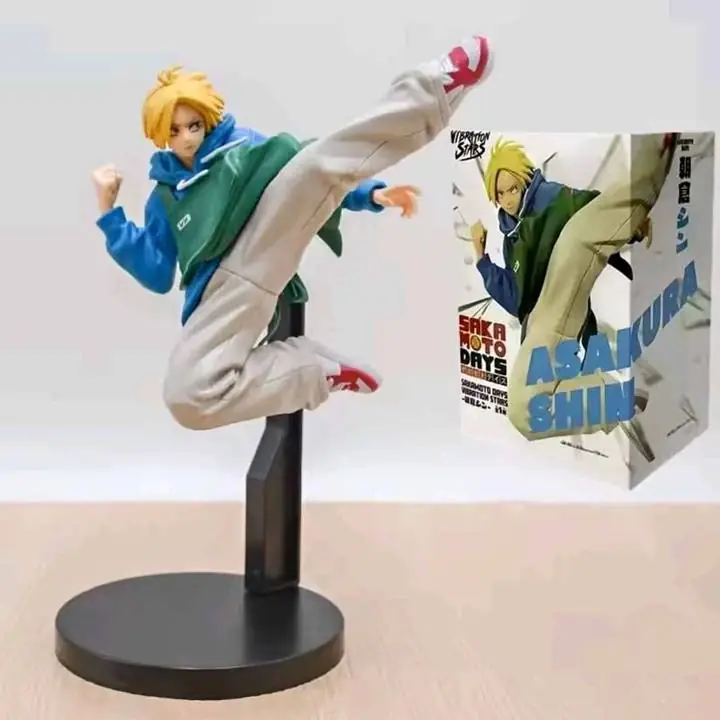 Shin Asakura Figura 18cm en Caja Anime Sakamoto Days A4468