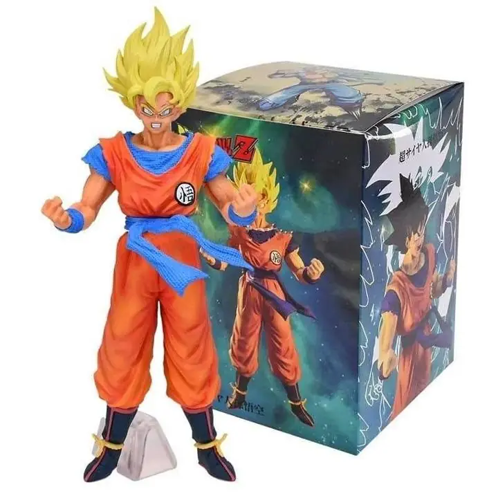 Goku SSJ Figura 31cm en Caja Anime Dragon Ball Z D4092