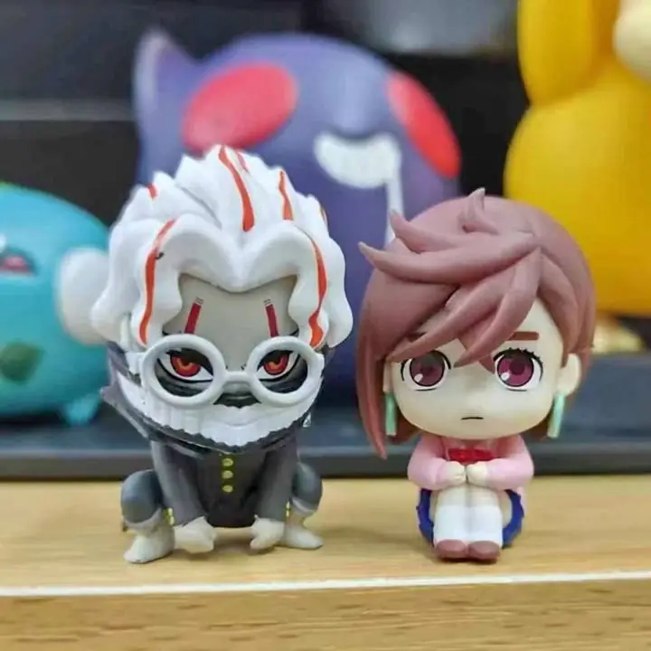 Momo & Okarun Set X 2 Figuras Look Up 4cm en Bolsa Anime Dan Da Dan A4408/A4409