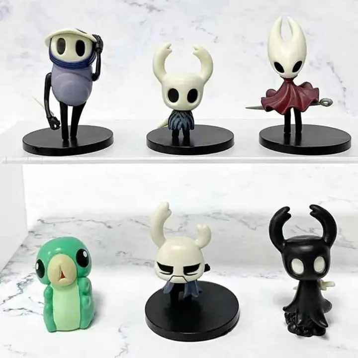 Zote Caballero Hornet Set X 6 Figuras 8cm en Bolsa Videojuegos Hollow King G4971