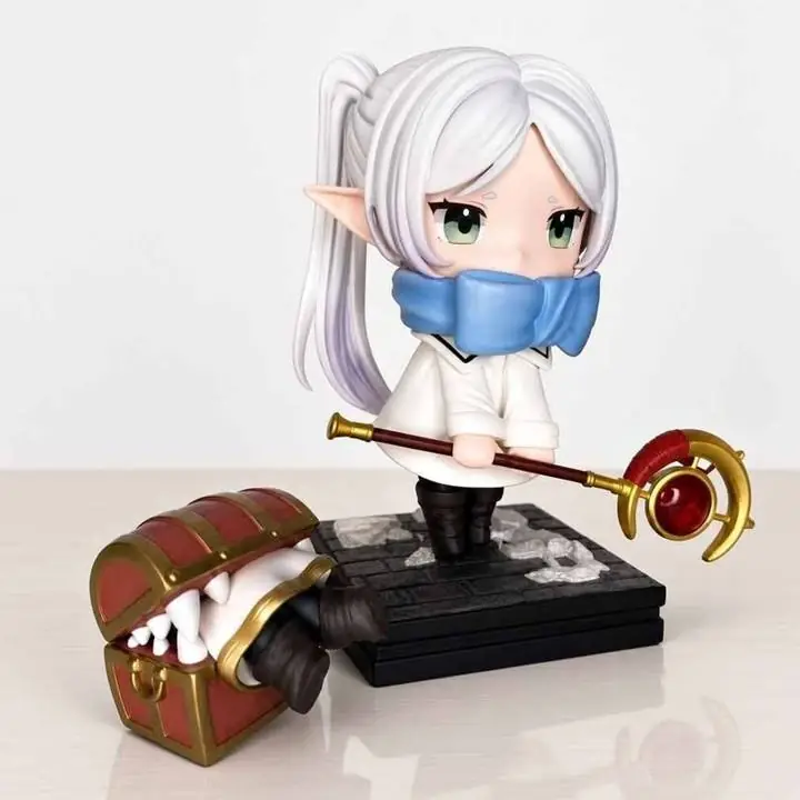 Frieren Figura 13cm + Cobre Trampa en Bolsa Anime Soso no Frieren A5324