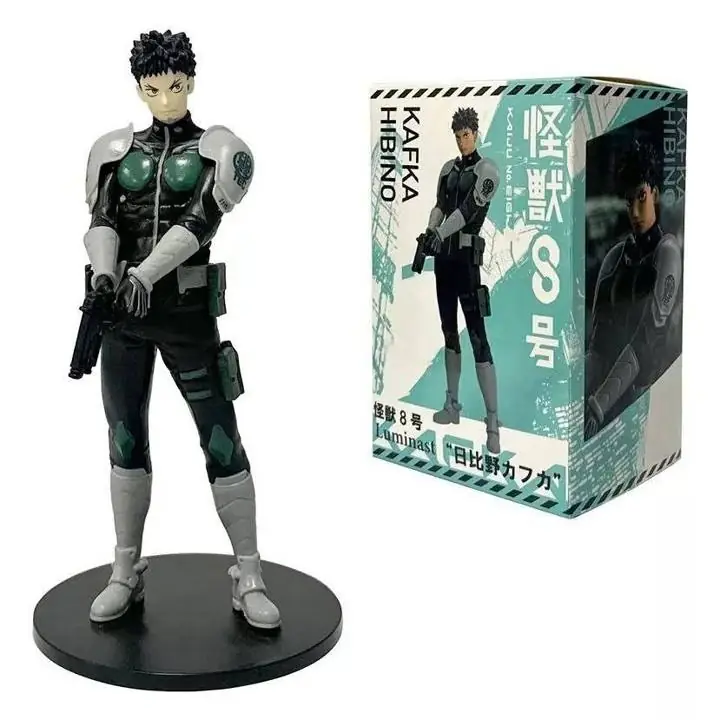 Kafka Hibino Figura 19cn en Caja Anime Kaiju No.8 A3450