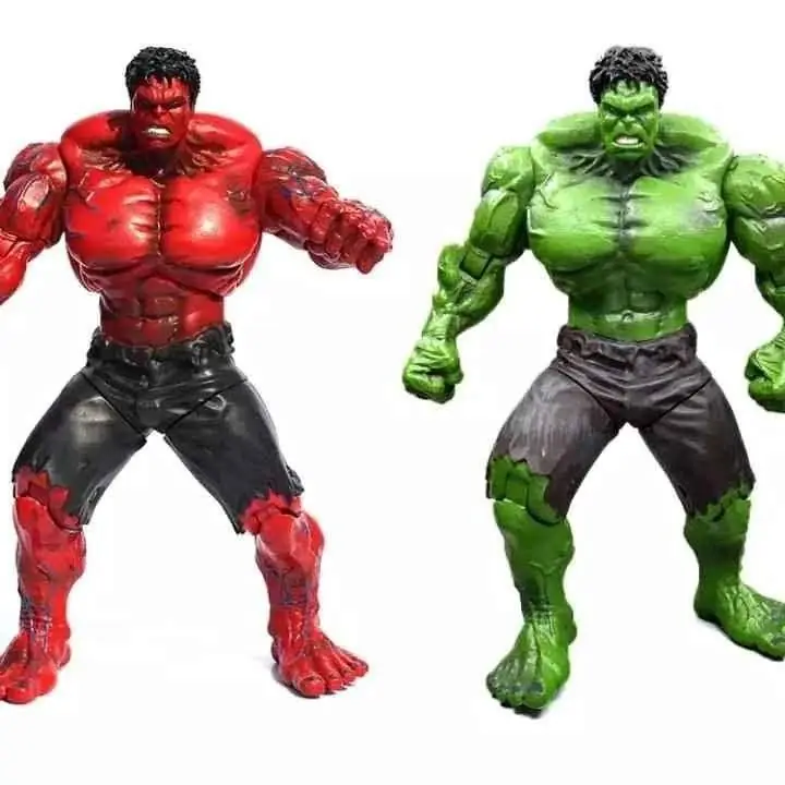 Hulk Figura de Acción 23cm en Bolsa (rojo - Verde) Red Hulk Marvel Superheroes Loose MV026