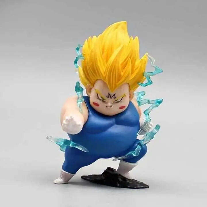 Majin Vegeta Gordo Figura 10cm en Caja Anime Dragon Ball Z D3304