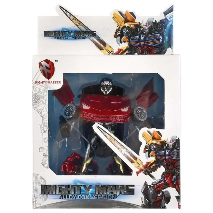 Robot Transformer Mighty Mars de Metal 8cm en Caja R0788