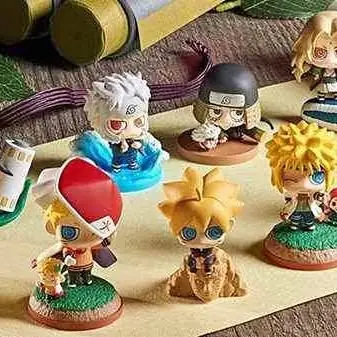 Boruto set 8 Figuras 5cm en Bolsa Naruto NR025