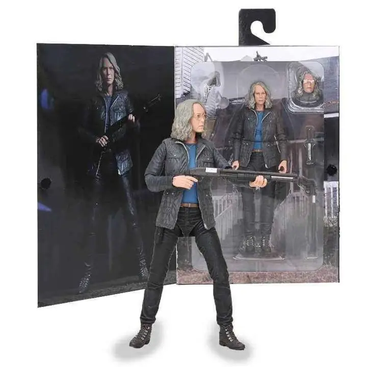 Laurie Strode Figura de Acción 17cm en Caja Ultimate Halloween Película 2018