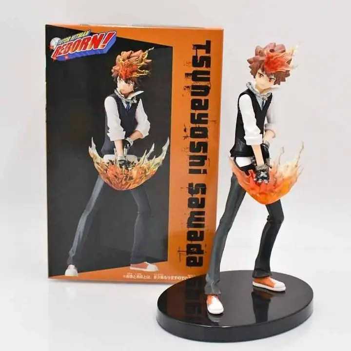 Tsunayoshi Sawada Figura 19cm en Caja Anime Katekyo Hitman Reborn! A3387