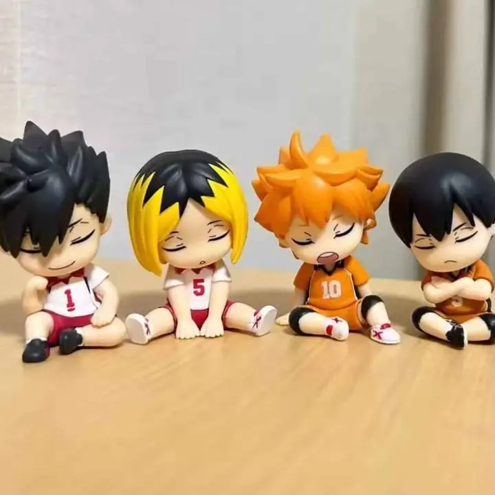 Haikyuu! Set X 4 Figuras 5cm en Bolsa Anime A5267