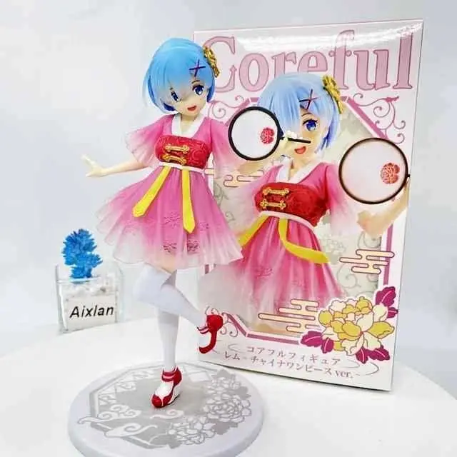Rem Mandarin Dress Figura 20cm en Caja Anime Re: Zero R1855 /1602
