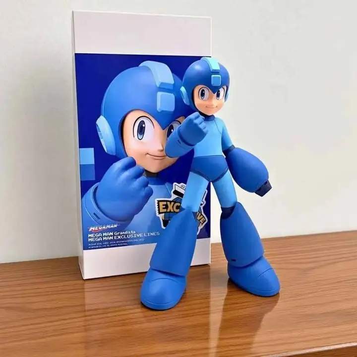 Megaman Figura 22cm Personaje Videojuego Capcom en Caja G5312