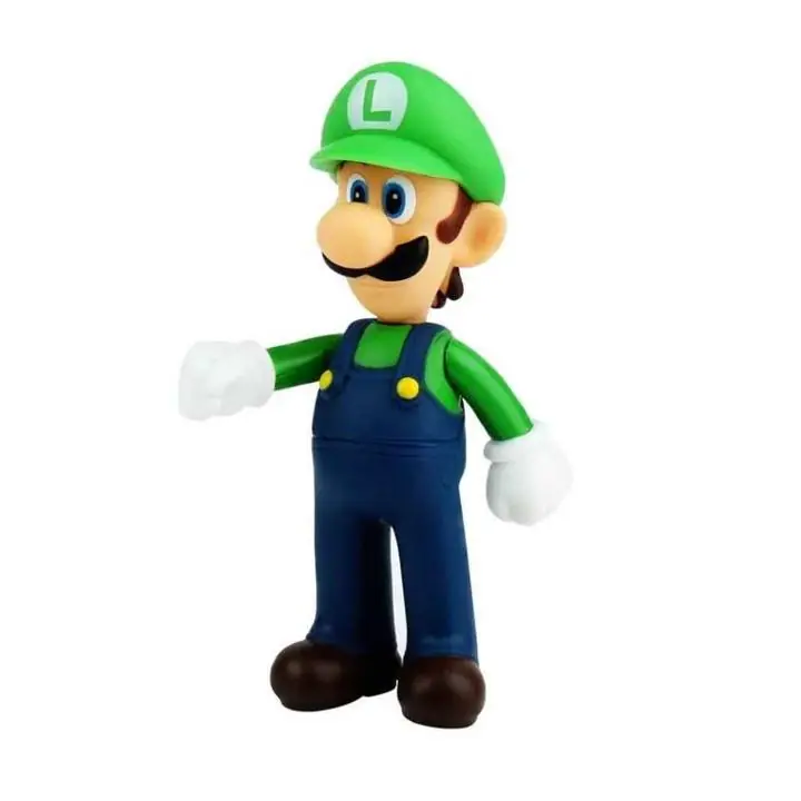 Luigi Figura de Acción 13cm Super Mario Bros MB006