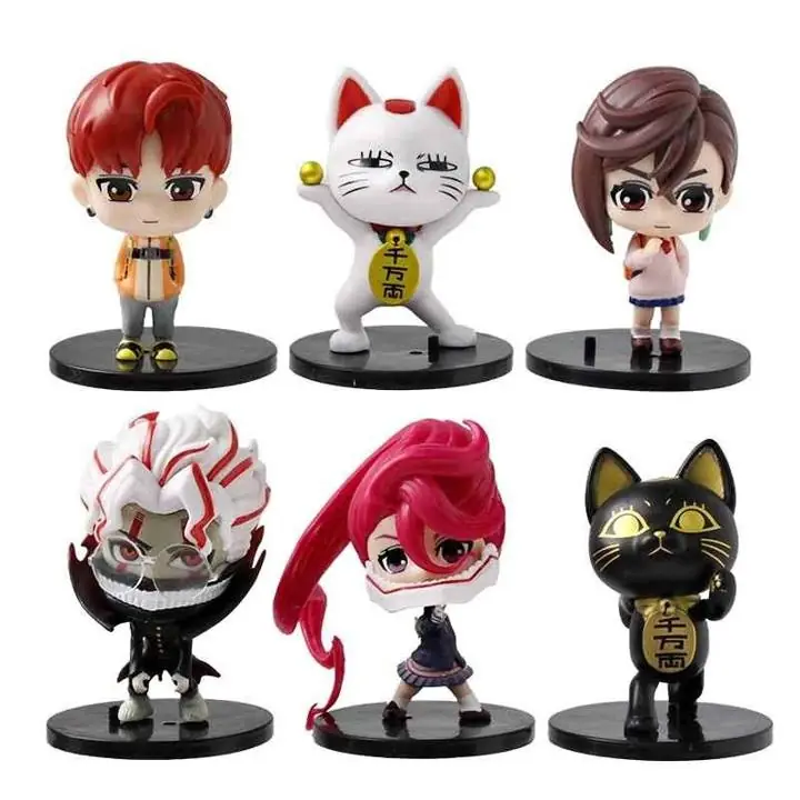 Momo Okarun Turbo Abuela Set X 6 Figuras 8cm en Bolsa Anime Dan Da Dan A4868