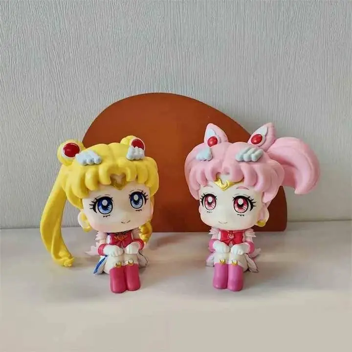 Sailor Moon & Chibi Moon Set X 2 Figuras 10cm en Bolsa Anime Sailor Moon S2355