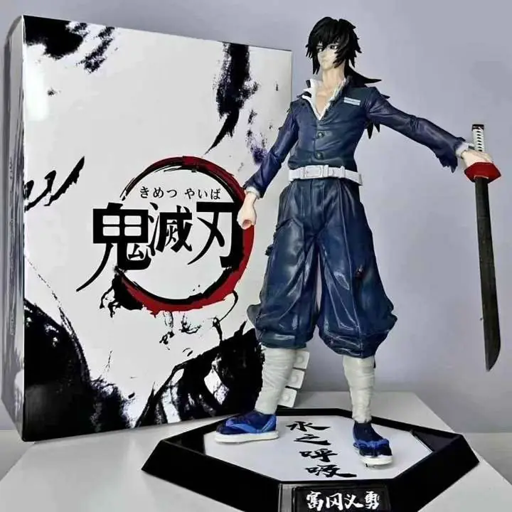 Tomioka Giyuu Figura Pilar del Agua Figura 29cm en Caja Anime Demon Slayer K2809