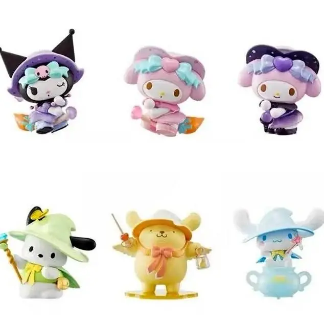 Kurumi Set X 6 Figuras 10cm en Bolsa Anime Sanrio D4135