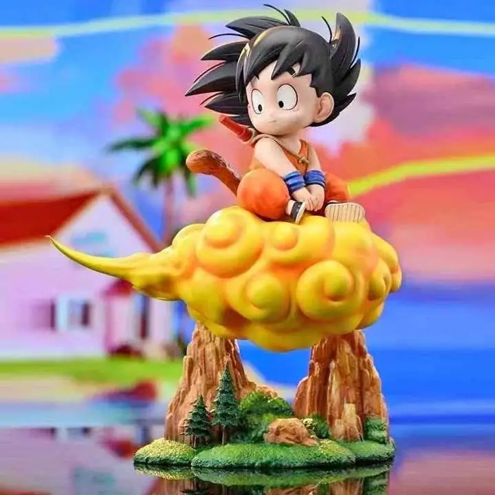 Goku Niño en Nube Kinton – Figura 21cm en Caja | Anime Dragon Ball D5047