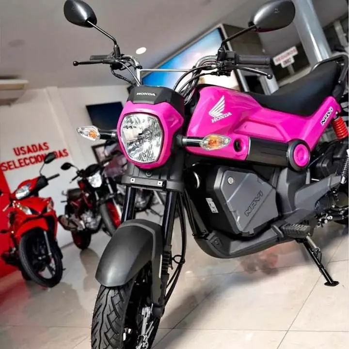 Ultimas unidades Honda navi 110 rosa retira con tu dni