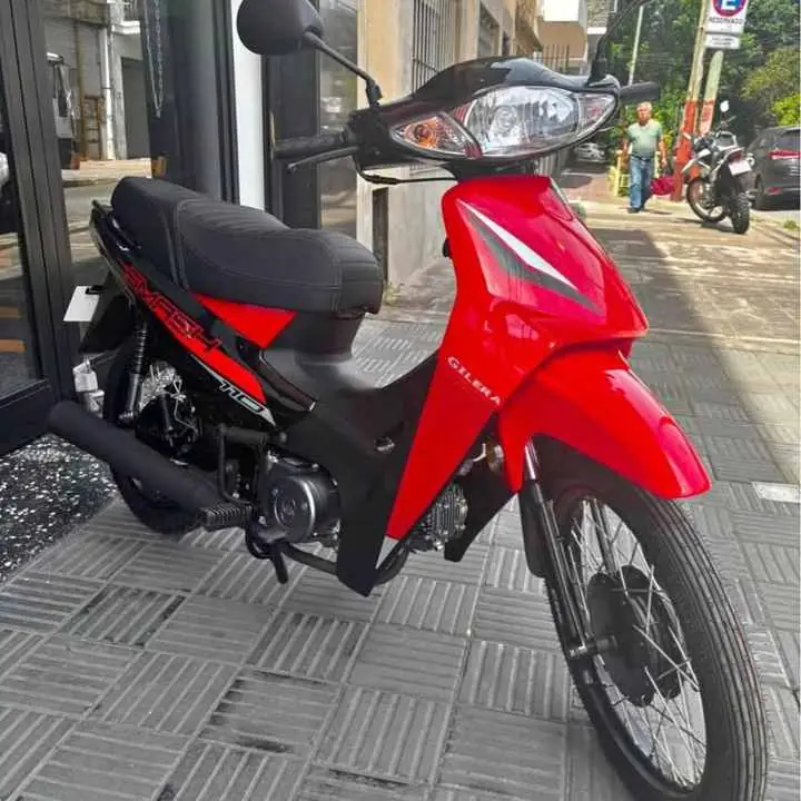 110cc Gilera smash base roja oportunidad con entrega inmediata