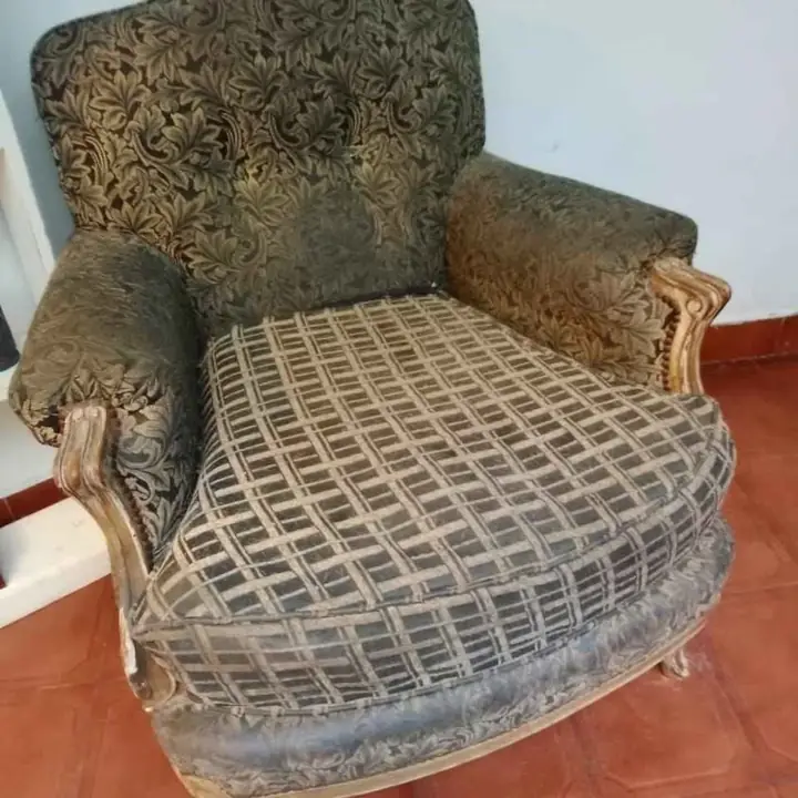 Juego de 2 sillones, antiguos y de estilo