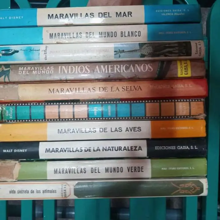 Enciclopedia Maravillas del mundo Waltdisney