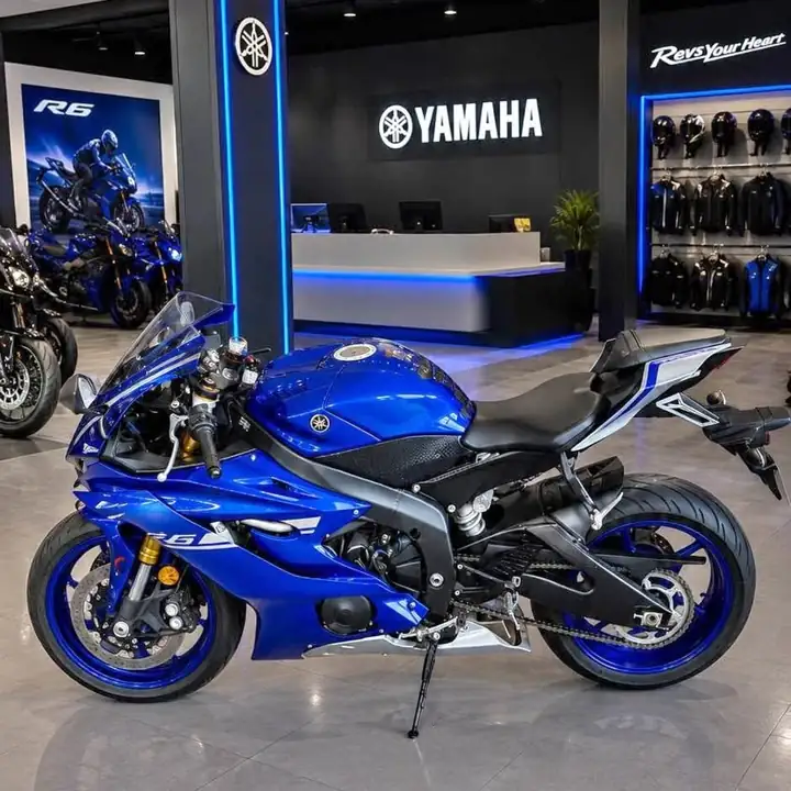 Yamaha r6 2017 con 17.000 km !