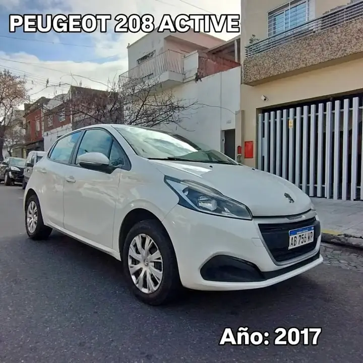 Peugeot 208 año 2017 $13.300.000
