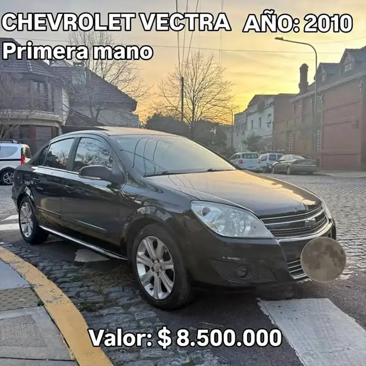 Chevrolet vectra año 2010