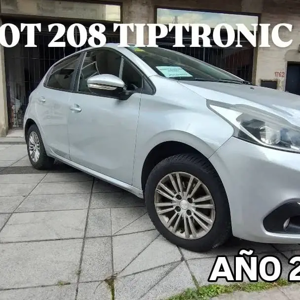 Peugeot 208 allure tiptronic 2017