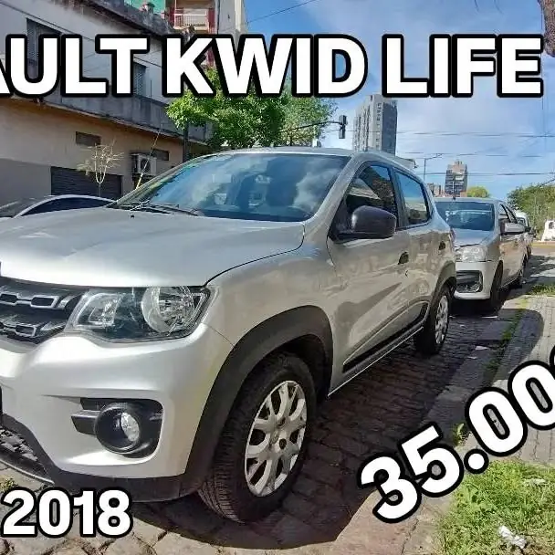 Renault kwid life 1.0 año KM